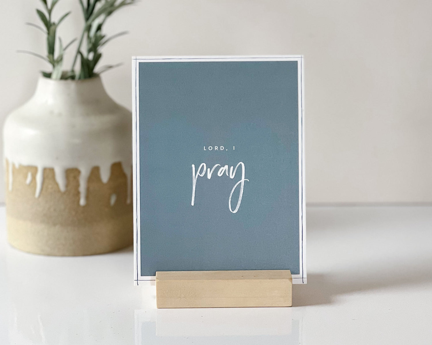 Backgte Prayers signature prayer card set a Christian prayer tool to guide devotional time