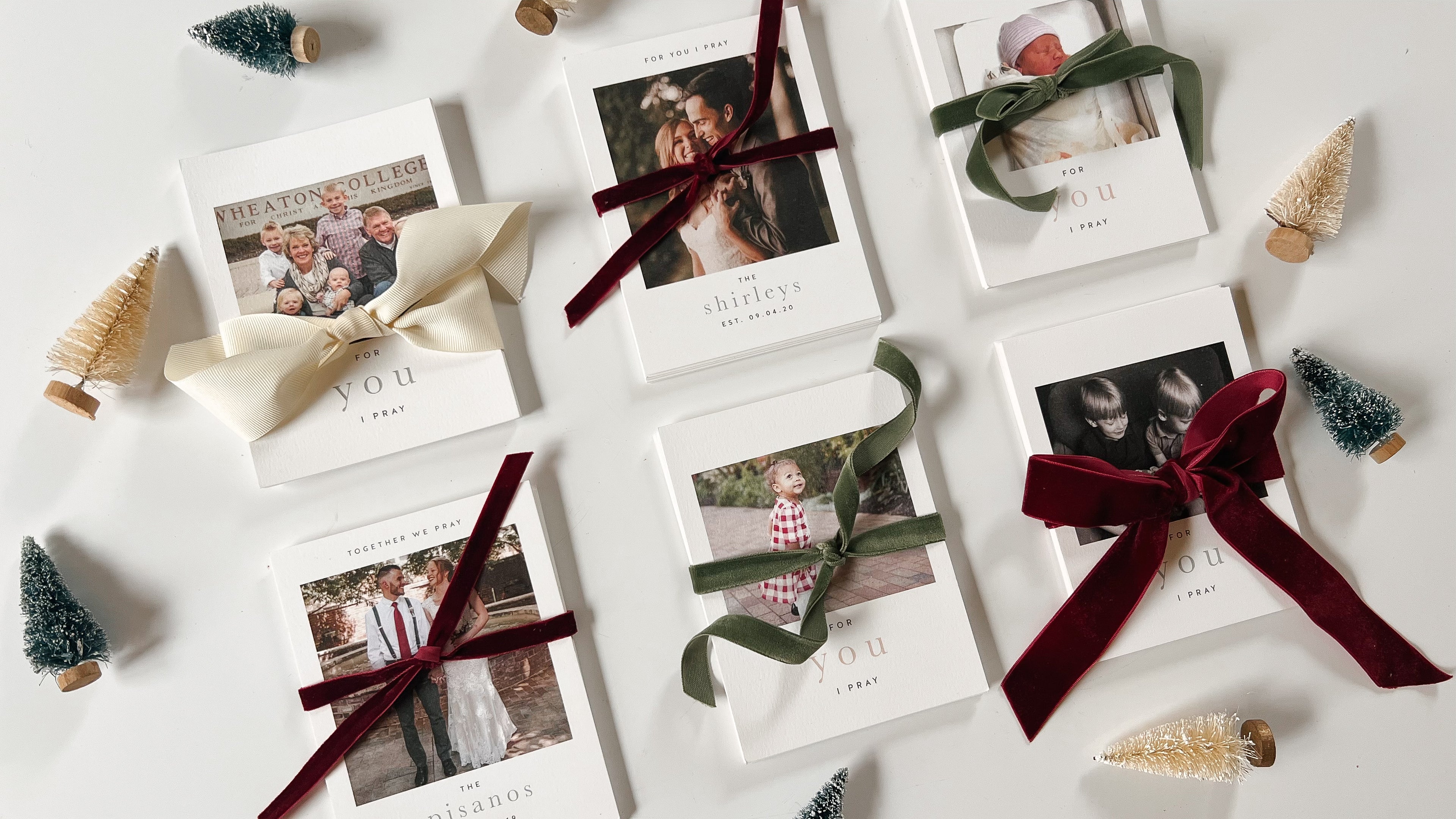 Photo personalized, custom, faith-filled Christmas gifts for parents, grandparents, married couples, teens–Christian prayer devotionals.