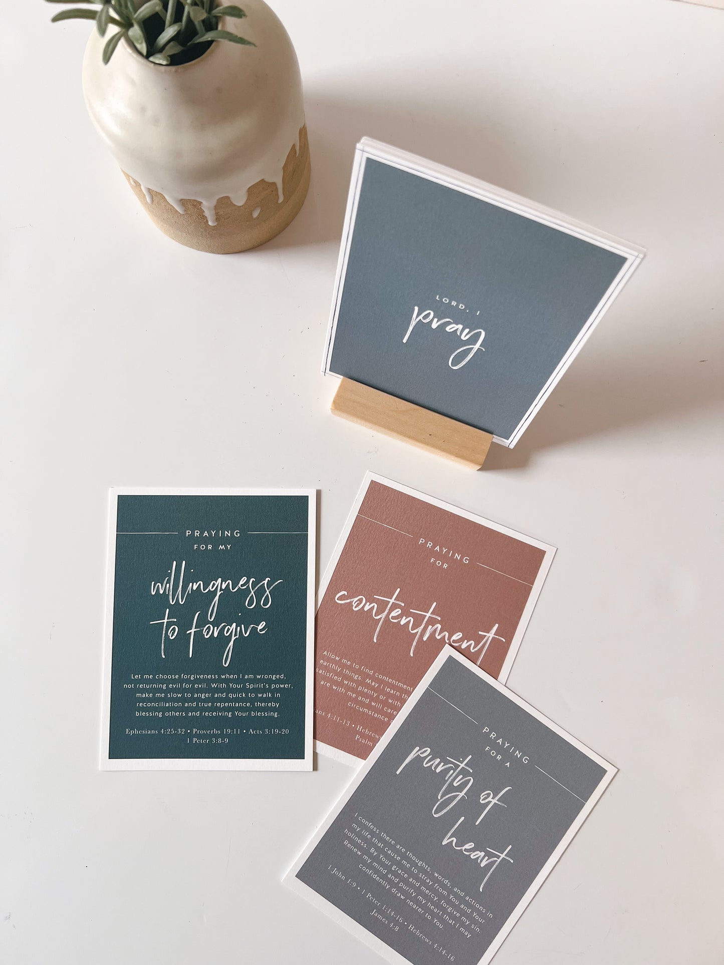 Signature Devotional Prayer Card Set for My Life