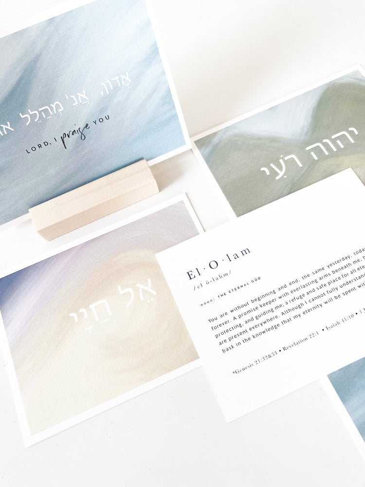 Customer favorite biblically-based prayer card gifts for Christian families.