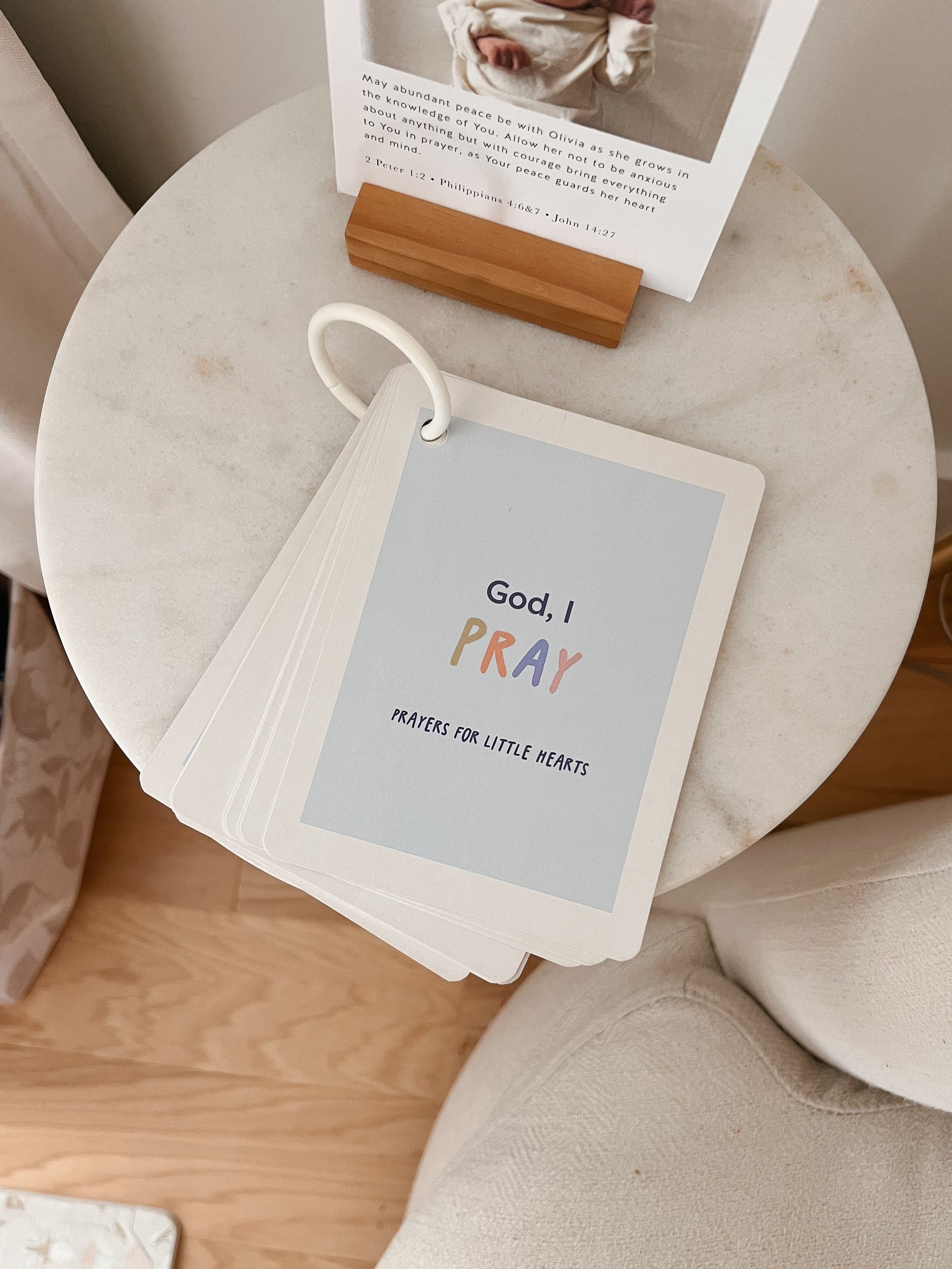 Christian prayer cards to teach kids how and why to pray a perfect baby dedication gift faith filled present for a child or christian homeschool resource