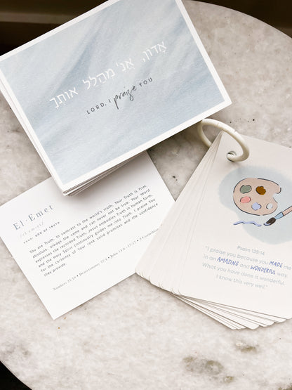 Spend your devotional time with your child with these mommy and me devotional scripture prayer card flash cards.