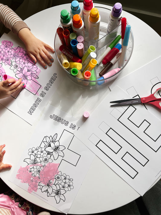 He is Risen Garland Activity - Digital Download