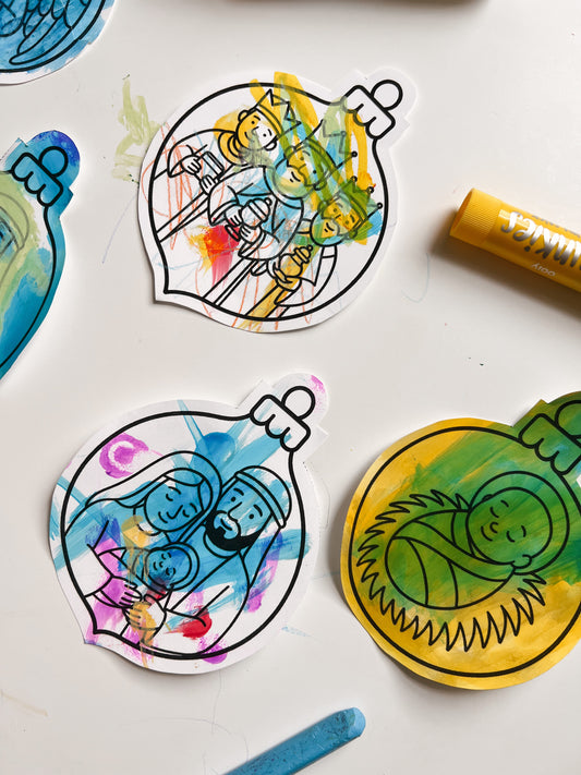 Advent Ornament Activity - Digital Download