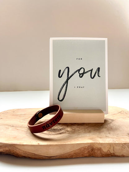 Leather 'Always' Bracelet Bundle